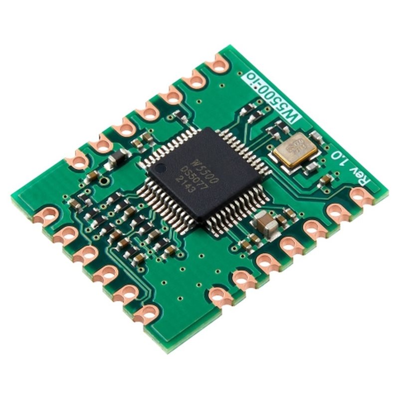 Ethernet Module W5500 - Модуль Ethernet M11K-W5500-Io, модуль преобразования SPI