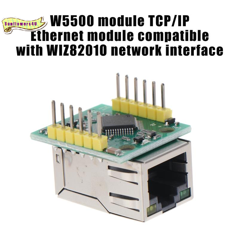 Ethernet Module W5500 - Конвертер SPI в LAN Ethernet с
