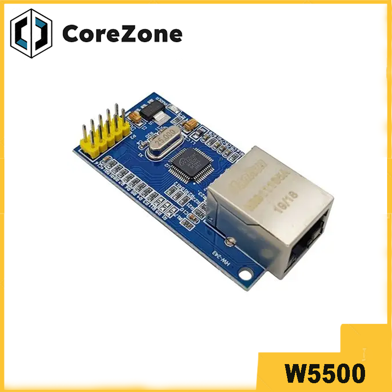 Ethernet Module W5500 - Модуль Ethernet-сети W5500, программное обеспечение TCP/IP,