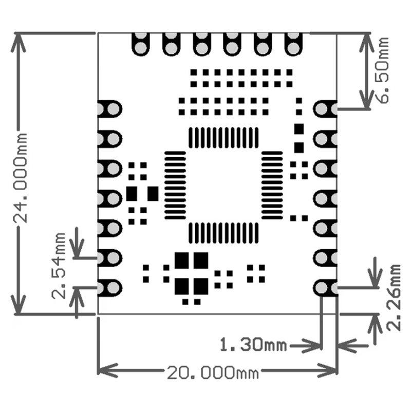 Модуль Ethernet AB42-W5500-Io  – обзор и цена Ethernet Module W5500