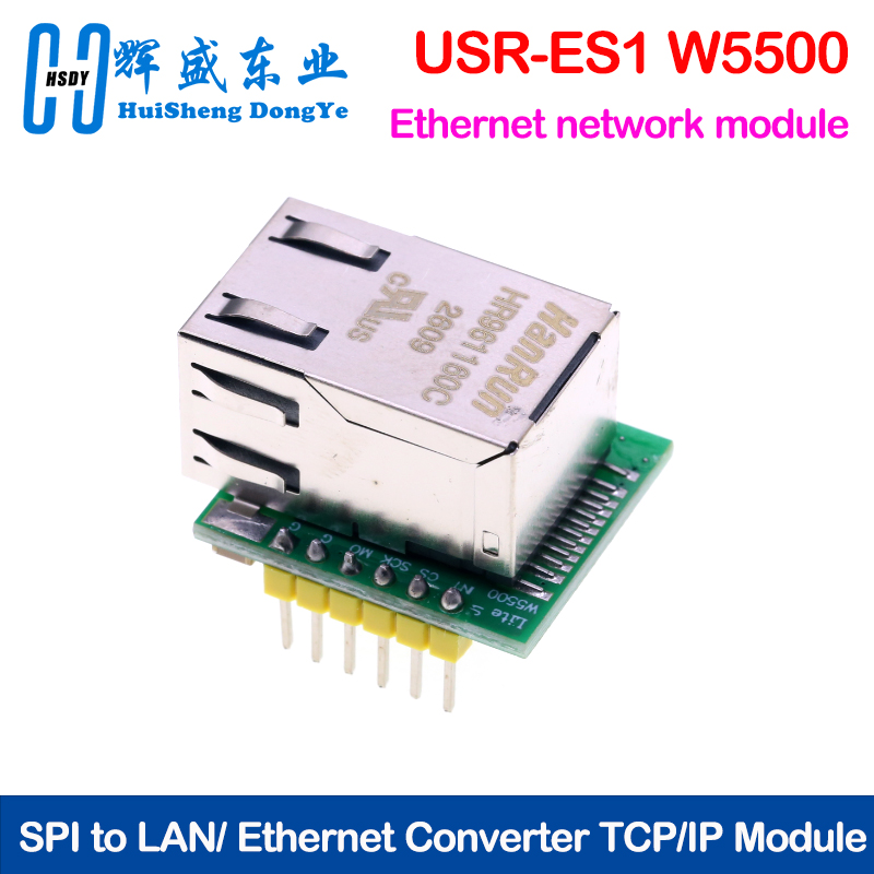 Модуль Ethernet USR-ES1 W5500: – обзор и цена Ethernet Module W5500