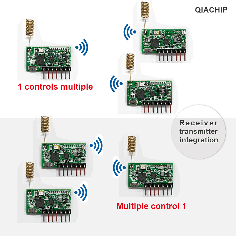 QIACHIP RF прием и передача ин – обзор и цена Home Automation With Arduino