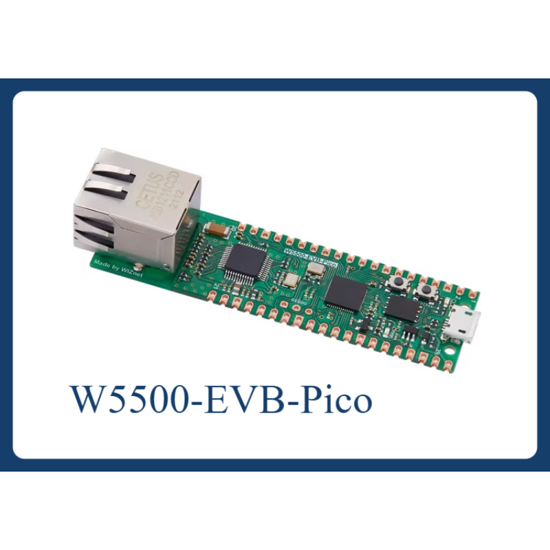 W5500-EVB-Pico Макетная плата  – обзор и цена Ethernet Module W5500